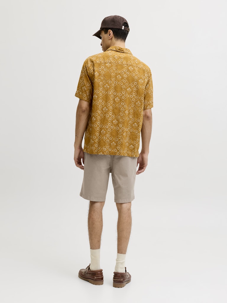 JPSTACE Pantalones cortos chinos - Limón y pimienta